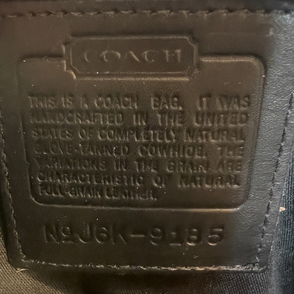 COACH Vintage Leather Handbag - Picture 7 of 11